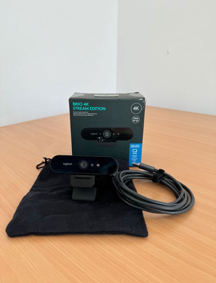 Logitech BRIO 4K Stream Webcam Ultra 4K in Köthen (Anhalt)