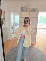 Uniqlo teddyjacke teddymantel beige creme xs s 34 37 jacke mantel Hannover - Mitte Vorschau