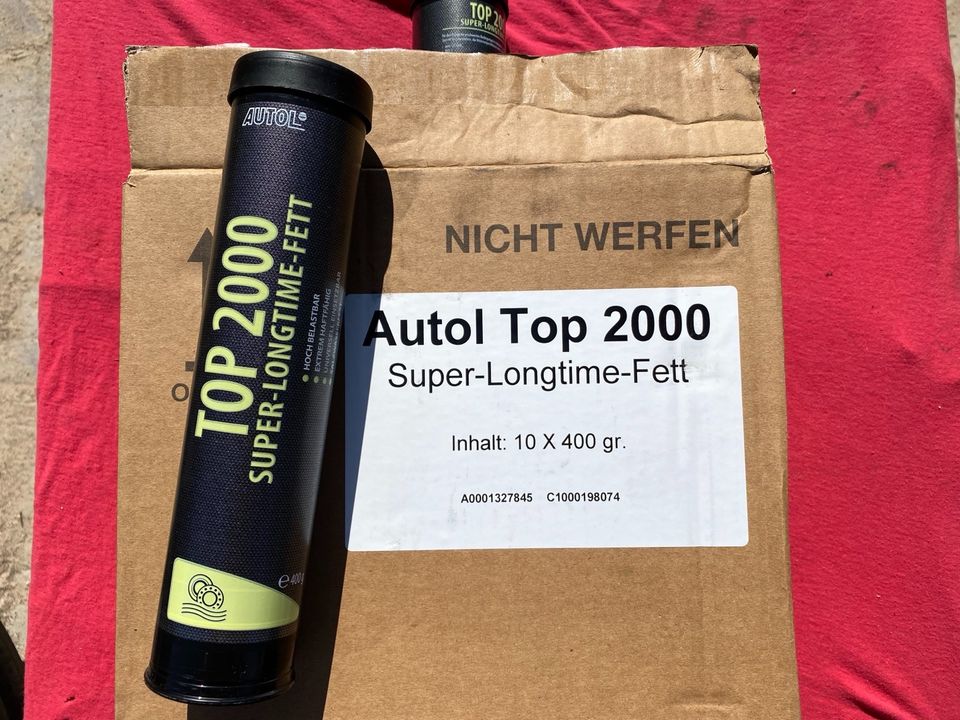 2x Kartuschen seewasserfestes Fett 2000 Autol Top 2000 in Düsseldorf