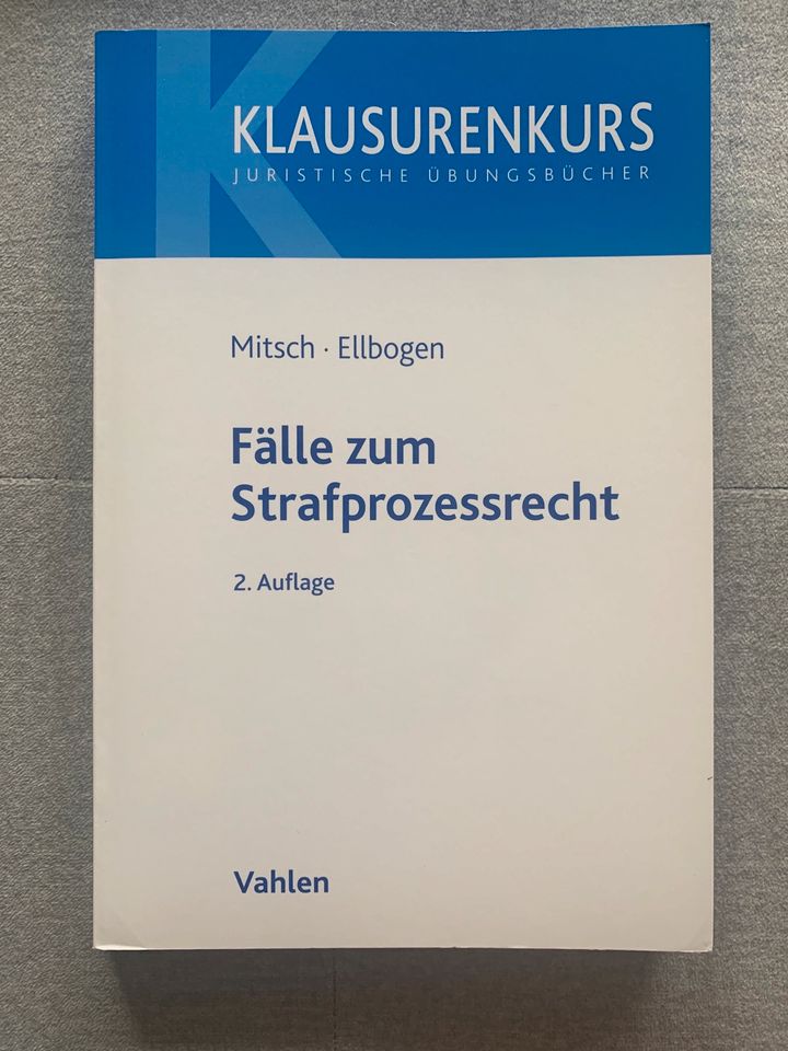 Mitsch, Ellbogen: Fälle zum Strafprozessrecht (2.Aufl. 2020) StPO in Frankfurt am Main