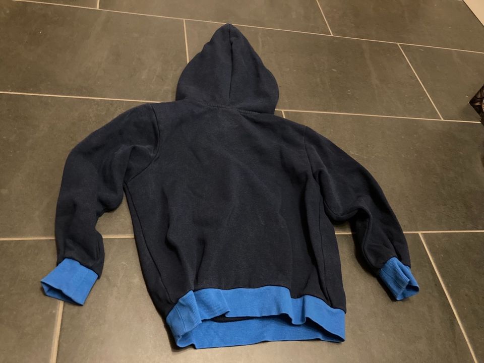 Finkid Huppari Hoodie dunkelblau Gr. 110/120 in Delmenhorst