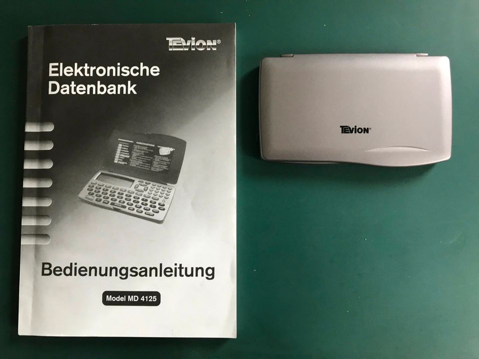 Elektronische Datenbank, MD 4125, Tevion, NEU, Originalverpackung in Brühl