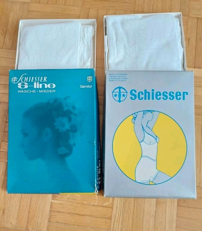 2 Garnituren Schiesser S-line Achselhemd Schlüpfer Gr.48 50 Neu in Augsburg