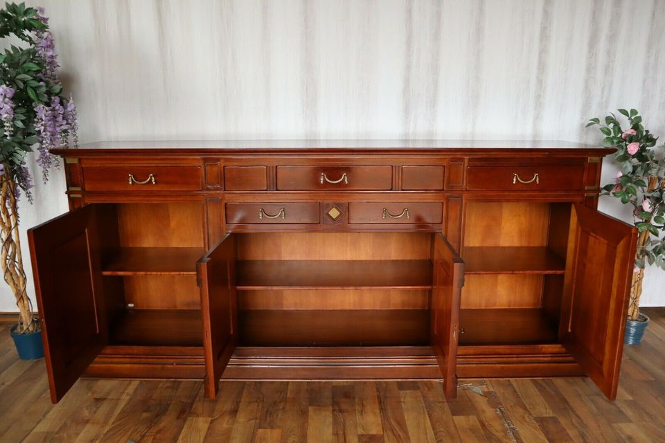 Nr.1621b Sideboard Schrank Wildkirsche Vollholz in Wiesbaum