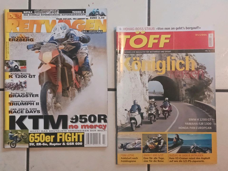 Motorrad-Zeitschriften aus Österreich und der Schweiz in Edewecht