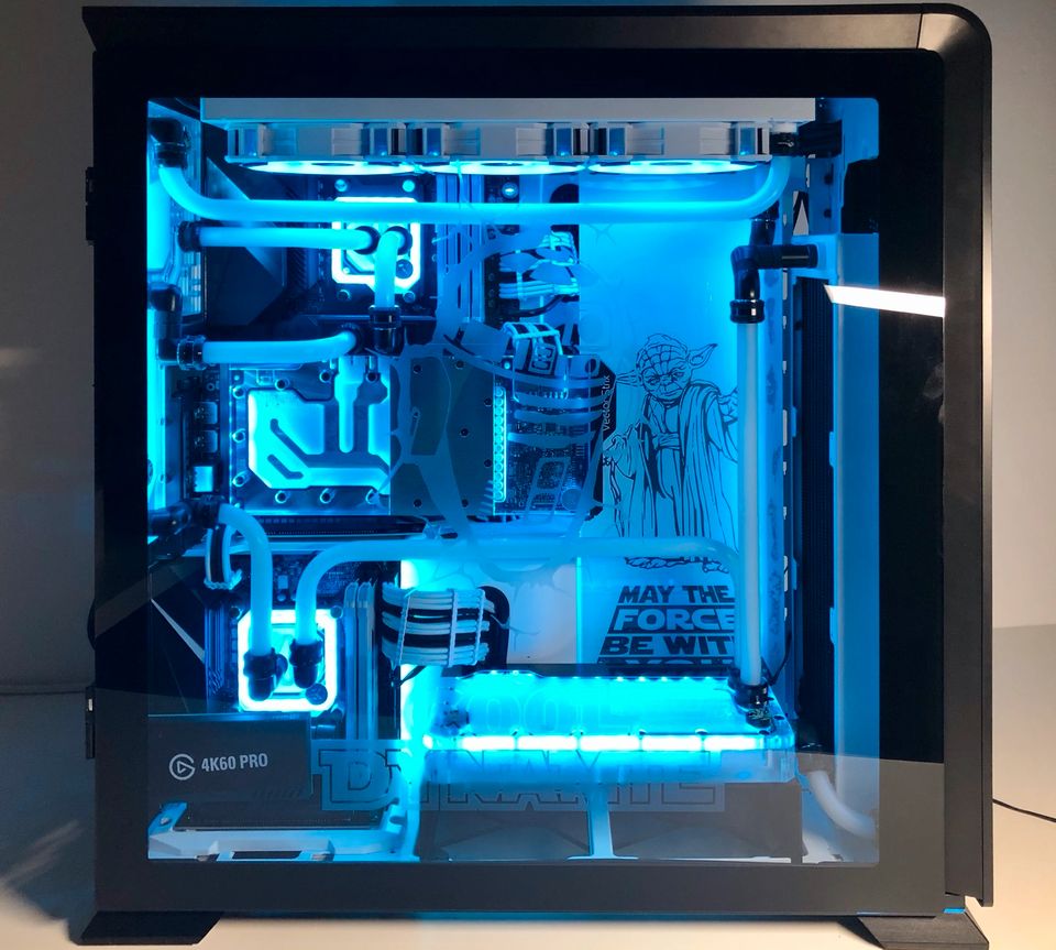 PC Konfiguration / Aufbau Custom Wasserkühlung Casemod in Schwendi