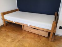 Kinderbett Eiche geölt mit Matratze 180x90cm Bett, Fa. Kormann Hessen - Kassel Vorschau