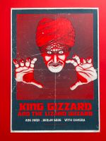 King Gizzard & the Lizard Wizard Poster Siebdruck Carlo Vivary Frankfurt am Main - Nordend Vorschau