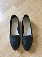 Schwarze Ballerinas aus Leder Dresden - Johannstadt Vorschau