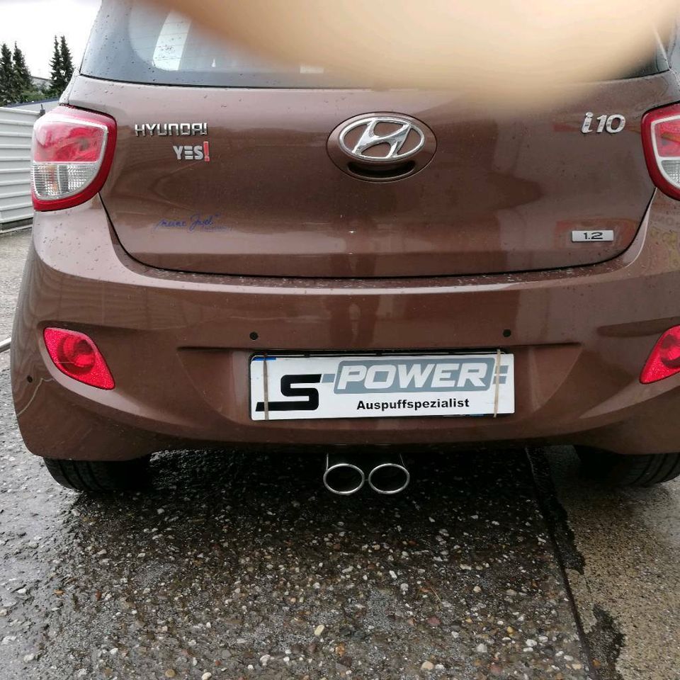 SPORTAUSPUFF Hyundai  i10  oder i20 in Oer-Erkenschwick