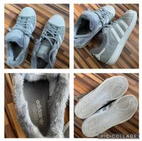 Gefütterte Adidas Sneakers mit Fell, Größe 40 2/3 Düsseldorf - Heerdt Vorschau