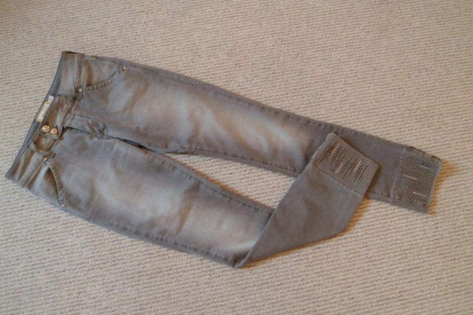 schicke exquisite moderne graue MET Damen Hose Jeans Gr. 24 in Rostock