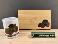 Fendt Favorit 612 LSA LS Traktor Set Geschenk Anhänger Name NEU Niedersachsen - Emlichheim Vorschau