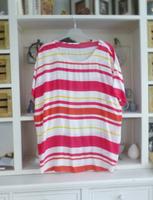 Bluse Größe 44/46 von "BRAX" Pink-Gelb-Weiß gestreift - neuw. Nordrhein-Westfalen - Löhne Vorschau