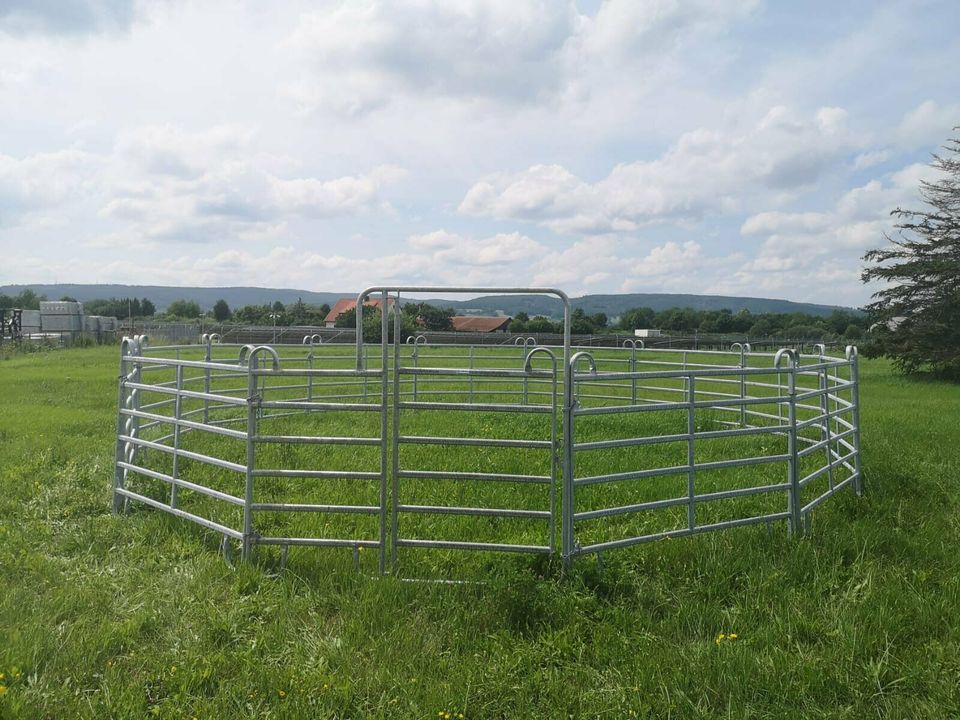 Neuer Roundpen, Longierzirkel, d=17m , aus 3,6m Panel, Weidepanel in Rinteln