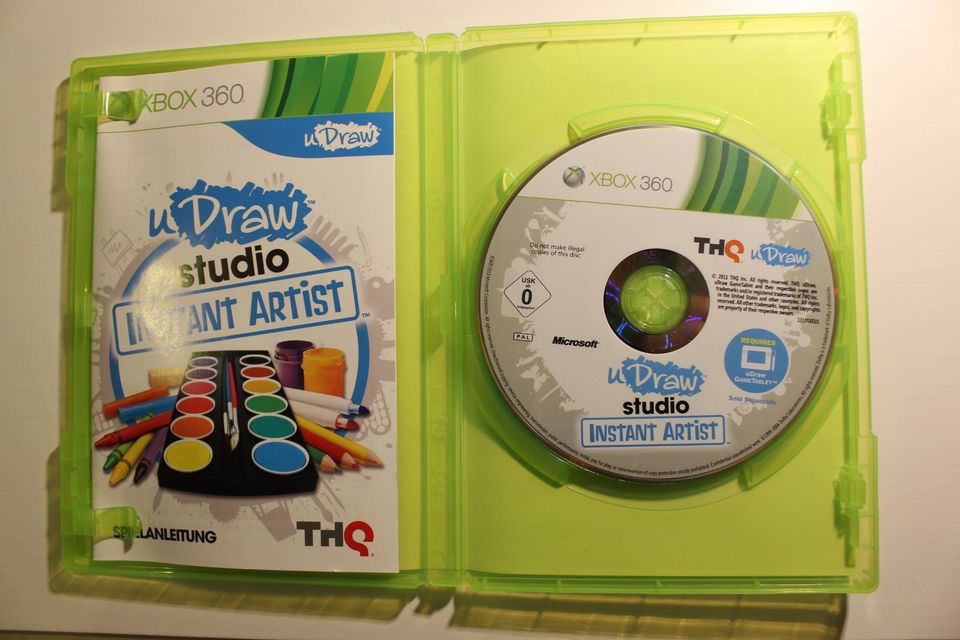 Xbox 360 uDraw GameTablet inkl. uDraw Studio Marvel Super Hero in Dorsten