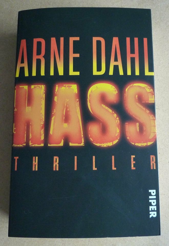 Arne Dahl "HASS" Thriller - ISBN 9783492055383 in Ober-Olm