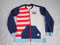 Kanz Sweatjacke, rot, grau, blau, 140, Collegejacke Nordrhein-Westfalen - Emsdetten Vorschau