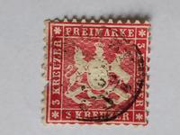 Altdeutschland, Württemberg, 3 Kreuzer, 1863, briefmarken Nordrhein-Westfalen - Gummersbach Vorschau
