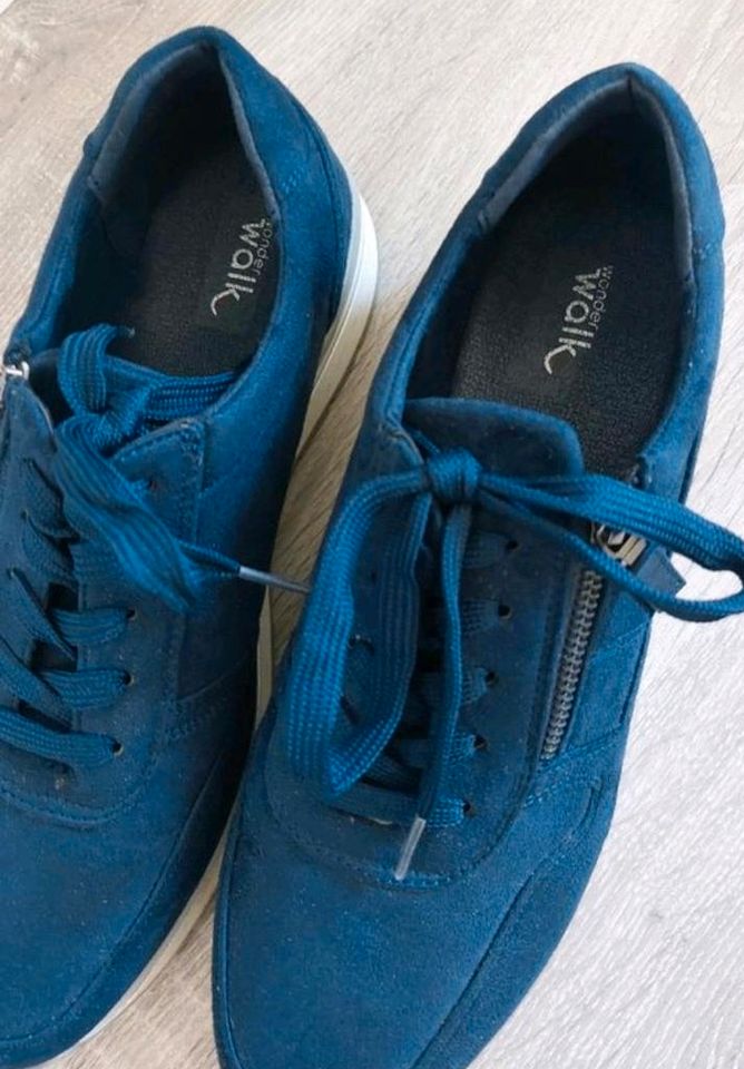 Wonderwalk Komfort-Sneaker blau, Turnschuhe in Seevetal