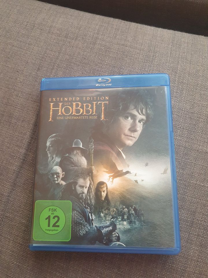 Bluray Der Hobbit Trilogie Extended plus Bonus Blurays in Gelsenkirchen