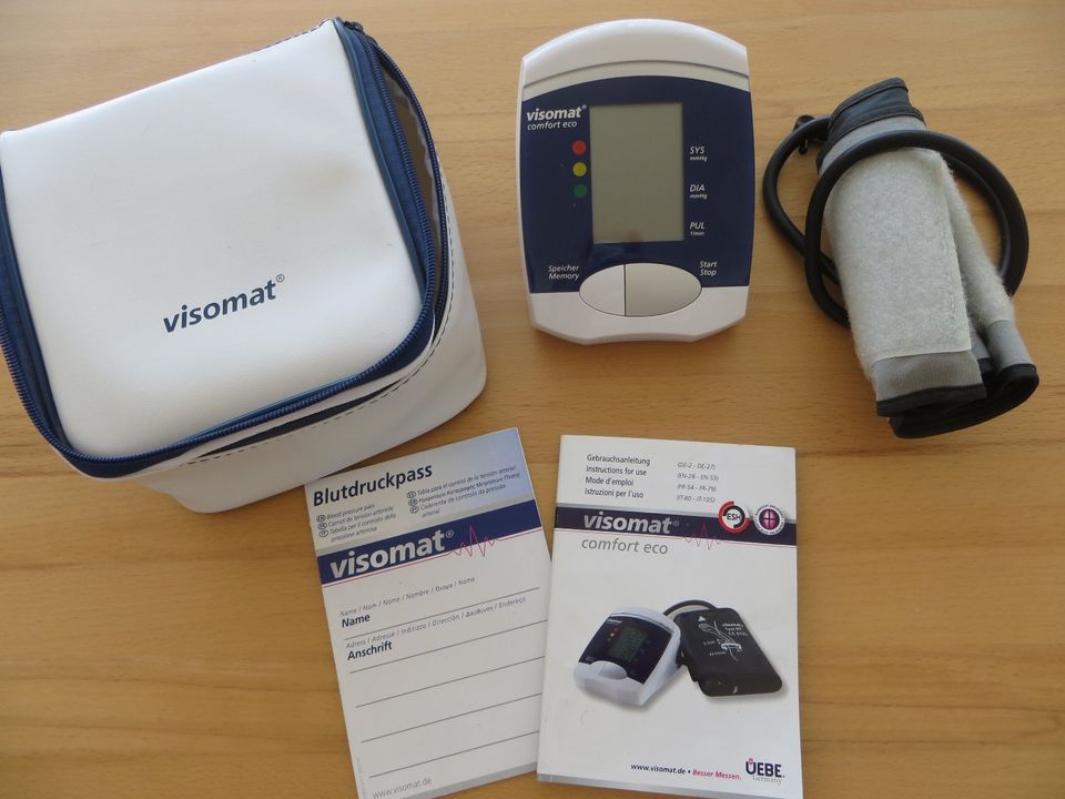 Visomat comfort eco Blutdruckmessgerät für den Oberarm in Baden-Württemberg  - Ringsheim | eBay Kleinanzeigen ist jetzt Kleinanzeigen