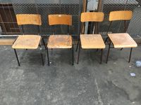 School Chair | Schulstuhl | Vintage | Retro | Stahlrohr |Armlehne Berlin - Treptow Vorschau