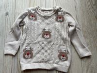 C&A Winter Weihnachten Reh Pullover weiß gestrickt Gr.68 Nordrhein-Westfalen - Neukirchen-Vluyn Vorschau