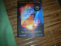 Paula Hawkins  A slow fire Burning Nordrhein-Westfalen - Herford Vorschau