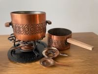 Kupfer Feuerzangenbowle & Fondue Set Kr. München - Ottobrunn Vorschau