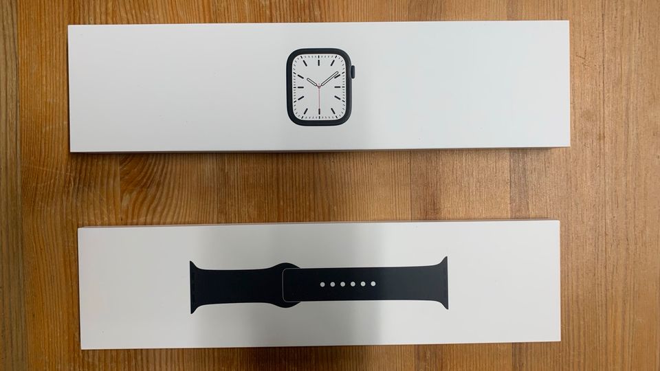 Apple Watch Series 7 41mm Midnight Aluminium Case mit OVP in Salzwedel