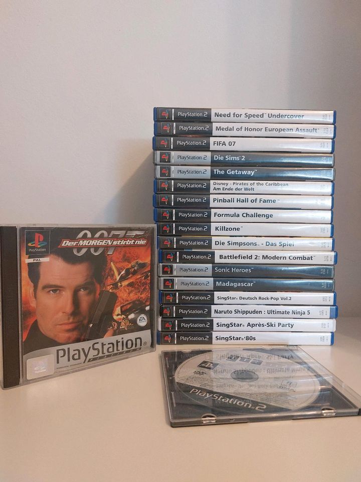 Spielepaket PlayStation Ps2 und Ps1 in Königsbrunn