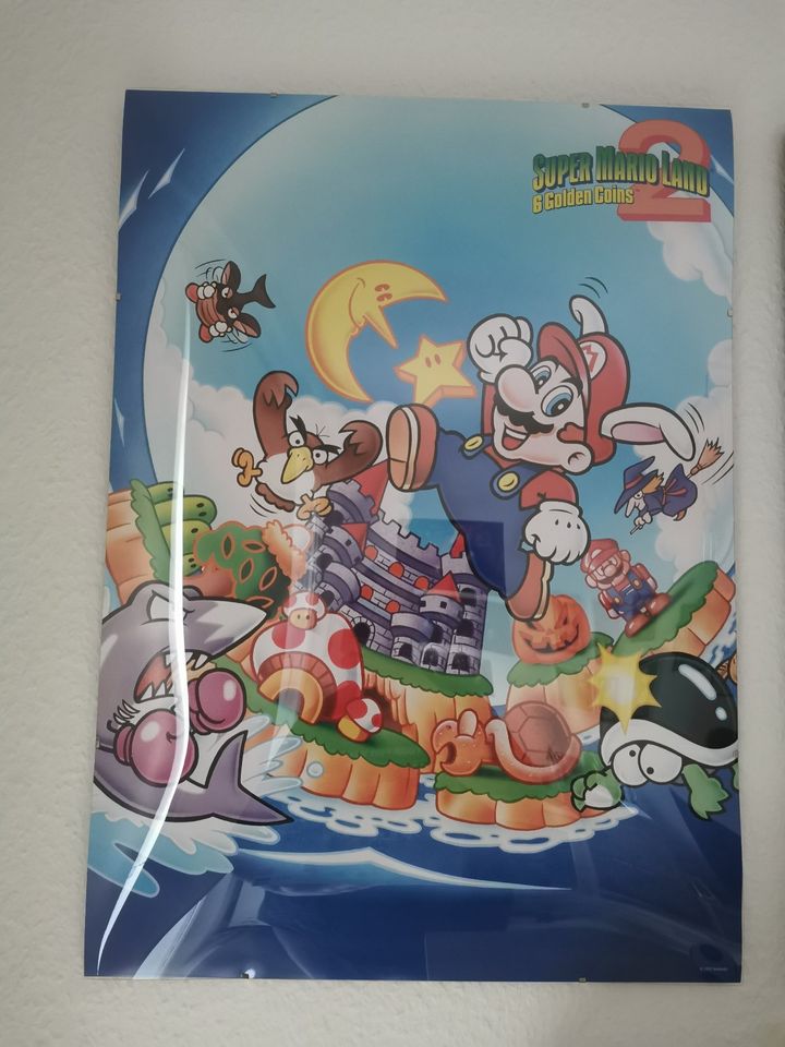 Nintendo Poster 50x70 Game Boy Mario mit Rahmen in Eisleben
