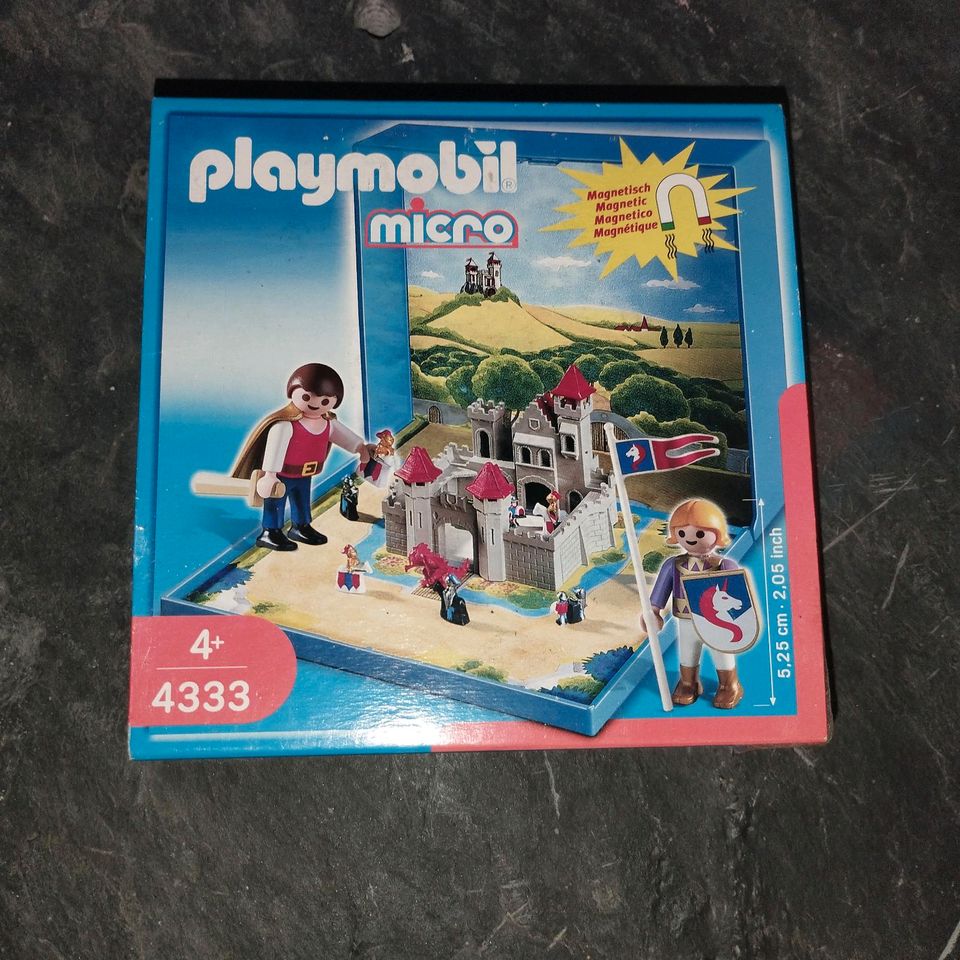 PLAYMOBIL® 4333 Micro Ritterburg Neu OVP  Amazon Preis 76,- Euro in Gelnhausen