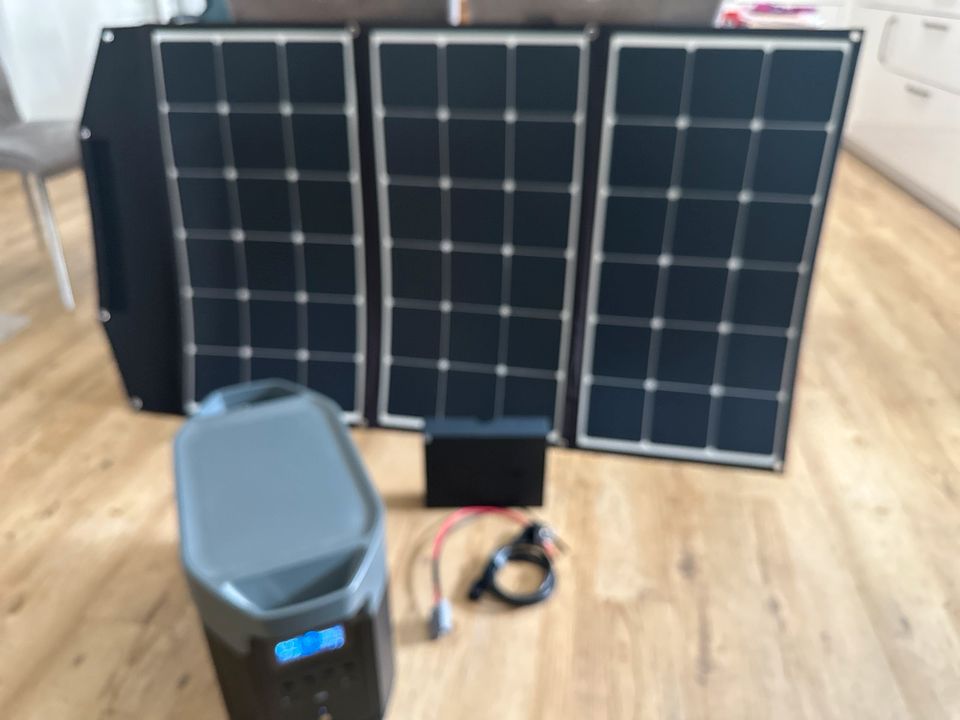 Ecoflow Powerstation  Delta Max  1,6 kw  incl Solartasche in Schliengen