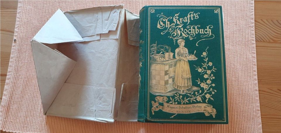 Kochbuch 1899 Ch. Kraft in St. Wendel