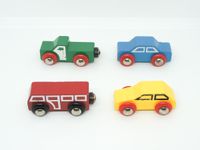 BRIO 31405/20 3320 4 Minicars Set Bus LKW Autos Holzeisenbahn Berlin - Pankow Vorschau