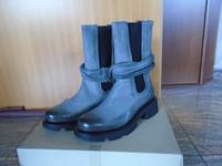 A.S.98 Leder Stiefelette. Hellgrau. NEU! Aachen - Aachen-Brand Vorschau