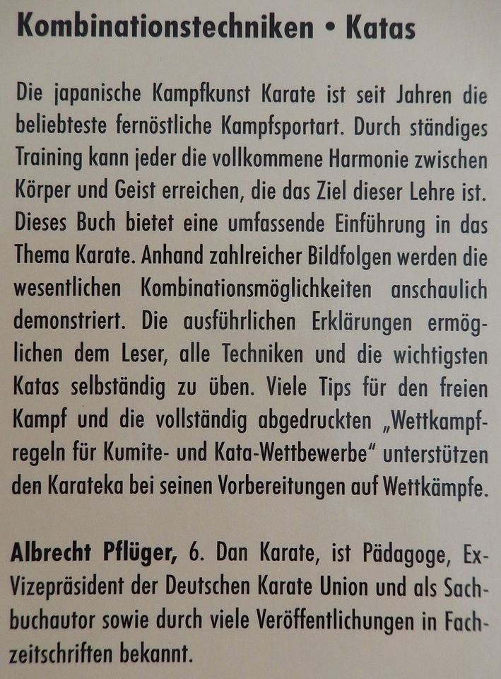Albrecht Pflüger - Karate 2 - Kombinationstechniken und Katas in Horgenzell
