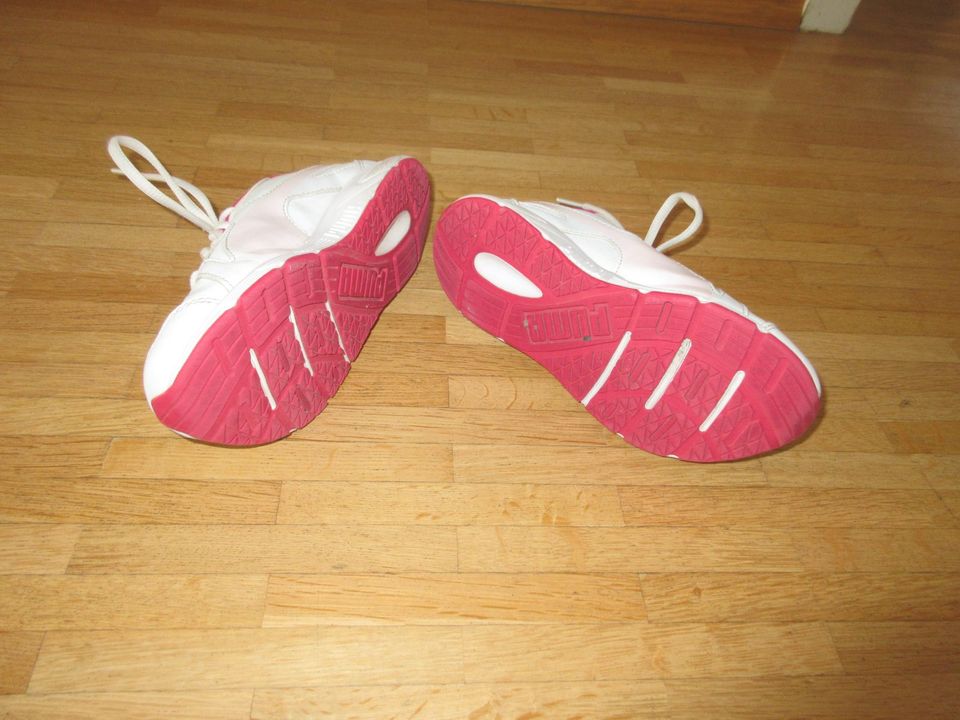 3 Paar Puma/Geox/Cherie Ballerinas/Sneakers, Leder, Gr.32 *TOP* in Köln