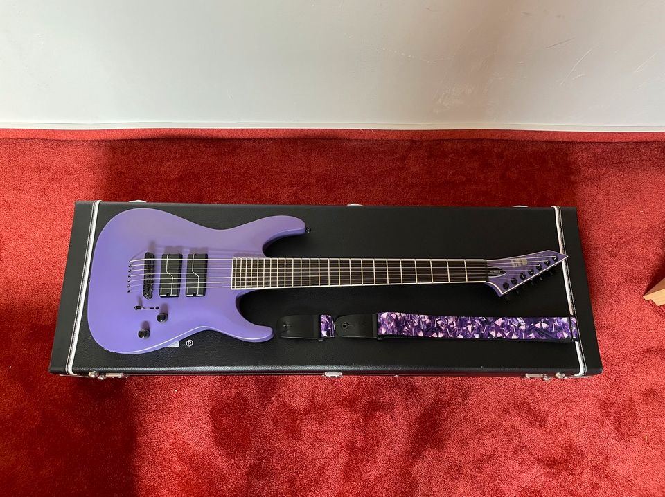 ESP LTD SC-607B Purple Satin Stephen Carpenter (Deftones) in Goch