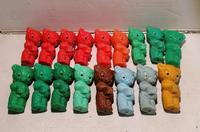 DDR Honigbär Teddybär Teddy Plaste Figur Puppe Spielzeug Sachsen - Chemnitz Vorschau