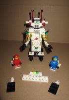 LEGO Classic Space Set 6750 Sonic Robot, Light & Sound, 1986 Bayern - Polling Vorschau