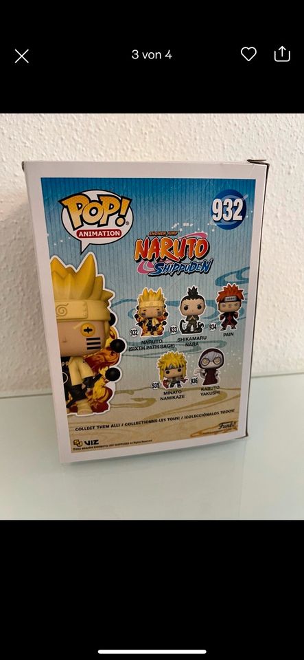 Funko Pop Figur Naruto 932 in München