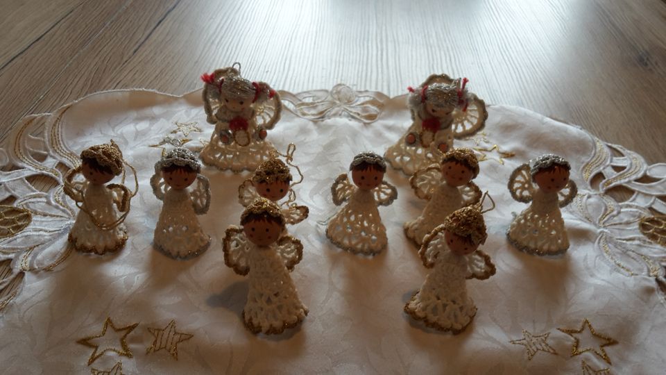 Zehn wunderschöne kleine Engelchen. Im Top Zustand!! in Stemwede