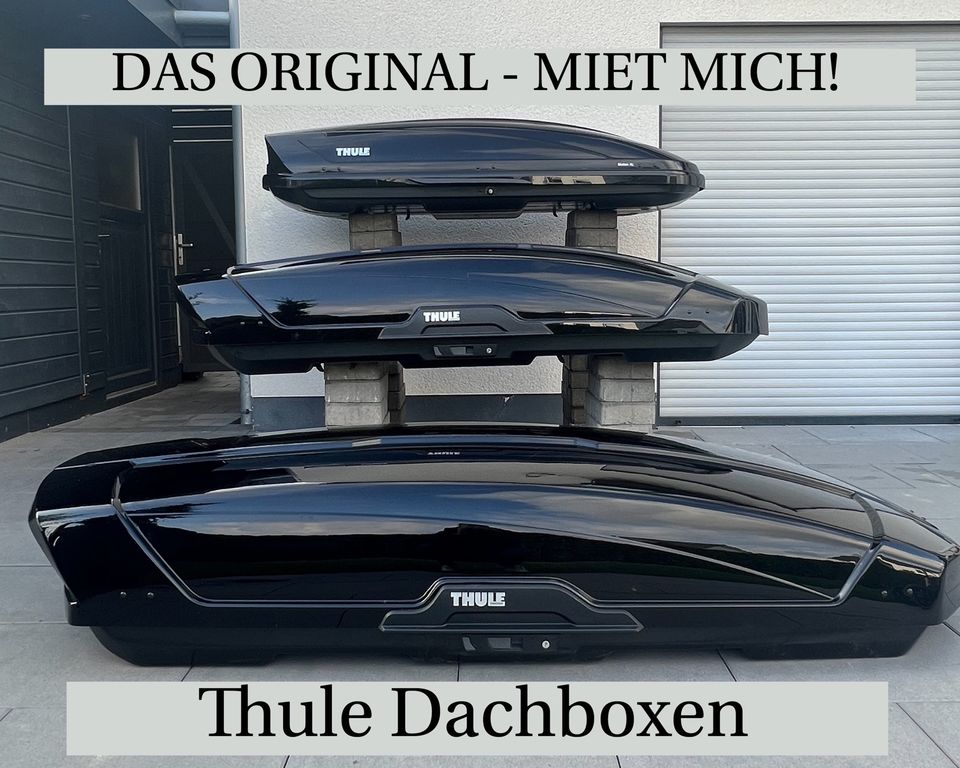 Thule Dachbox / Skibox - DAS ORIGINAL - mieten / leihen Ⓜ️✅ in Arnsberg
