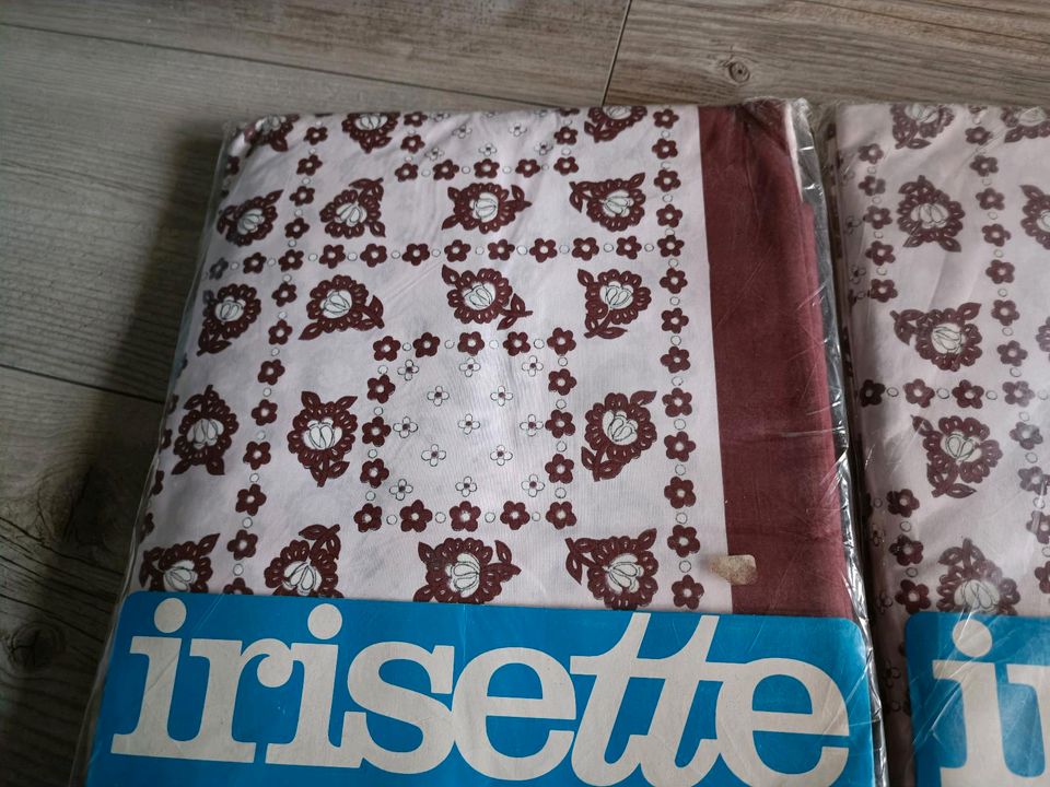 Irisette Bettwäsche 4tlg, 140x200, rot/rosa, Baumwolle * NEU in Glattbach Unterfr.