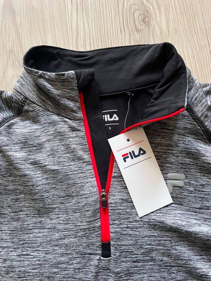 Fila - Running Shirt / Funktionsshirt -Gr.S- grau / schwarz -NEU! in Hamburg