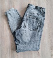Vero Moda Jeans grau L 32 Größe 42 high waist skinny Bayern - Burtenbach Vorschau