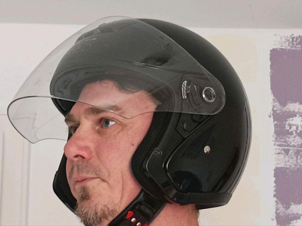 Mopedhelm/Motorrad Helm IXS, HX118, Größe M in Westerland
